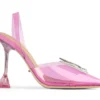Tony Bianco Shoes Laos Pink Vinylite 10.3cm Heels