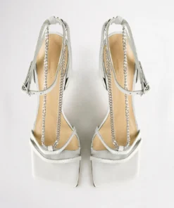 Tony Bianco Lazaar Dove Nappa 9.5cm Heels Shoes