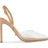 Tony Bianco Shoes Lazer Clear Vinylite/Skin Nappa 10.3cm Heels