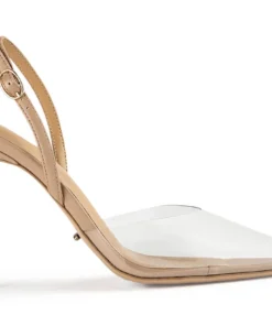 Tony Bianco Shoes Lazer Clear Vinylite/Skin Nappa 10.3cm Heels