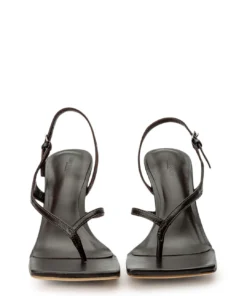 Tony Bianco New Arrivals Lincoln Chocolate Nappa 9.5cm Heels