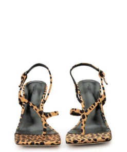 Tony Bianco Shoes Lincoln Leopard Satin 9.5cm Heels