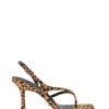 Tony Bianco Shoes Lincoln Leopard Satin 9.5cm Heels