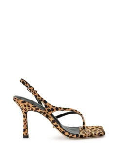 Tony Bianco Shoes Lincoln Leopard Satin 9.5cm Heels