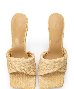 Tony Bianco Lourdes Natural Raffia 9.5cm Heels 8 Tony Bianco Lourdes Natural Raffia 9.5cm Heels