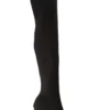 Tony Bianco Lucca Black Sock Knit 10.3cm Long Boots