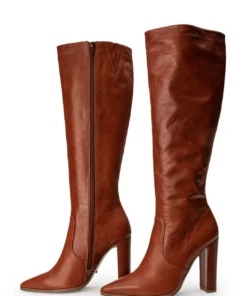 Tony Bianco Shoes Lucille Almond Venice 10.3cm Calf Boots 10 Tony Bianco Shoes Lucille Almond Venice 10.3cm Calf Boots