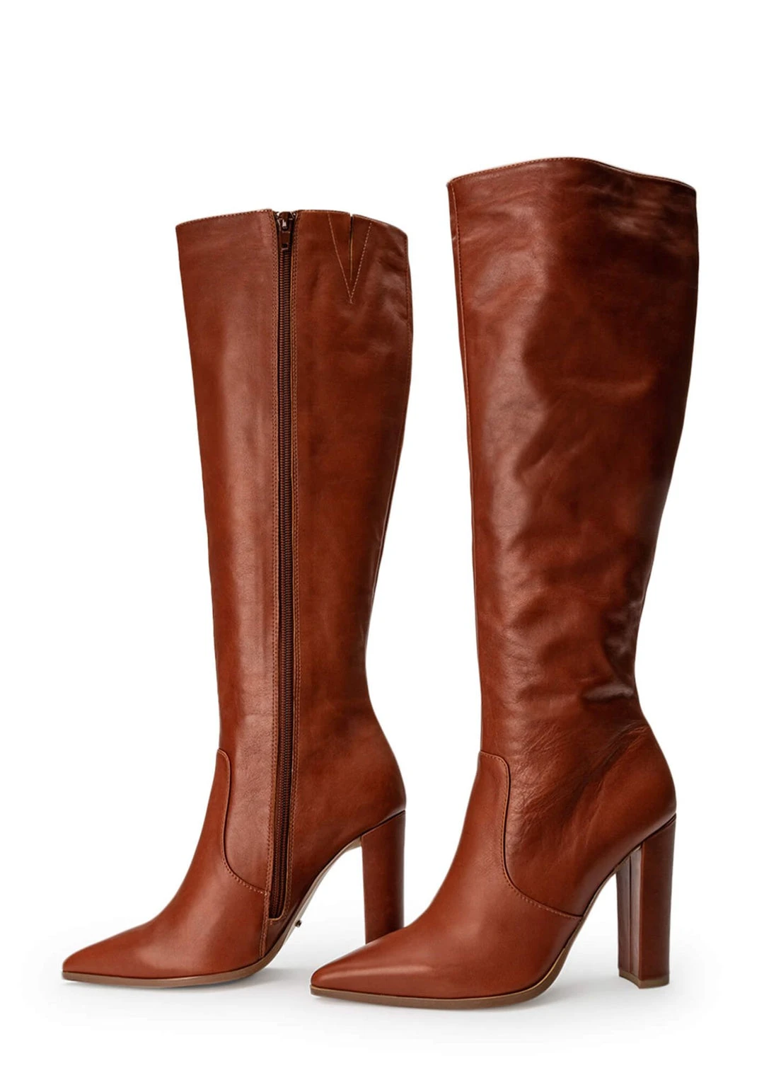 Tony Bianco Shoes Lucille Almond Venice 10.3cm Calf Boots 6 Tony Bianco Shoes Lucille Almond Venice 10.3cm Calf Boots