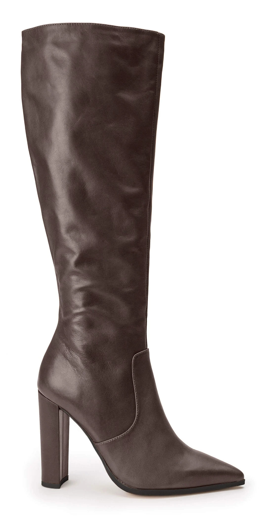 Tony Bianco Lucille Chocolate Nappa 10.3cm Calf Boots New Arrivals 3 Tony Bianco Lucille Chocolate Nappa 10.3cm Calf Boots New Arrivals