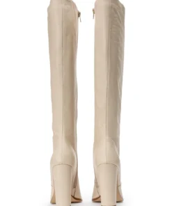 Tony Bianco Lucille Vanilla Venice 10.3cm Calf Boots