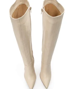 Tony Bianco Lucille Vanilla Venice 10.3cm Calf Boots