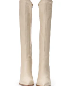Tony Bianco Lucille Vanilla Venice 10.3cm Calf Boots