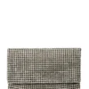 Tony Bianco Maddox Clear Crystal Clutch Bag New Arrivals