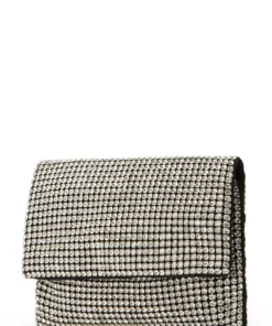 Tony Bianco Maddox Clear Crystal Clutch Bag New Arrivals