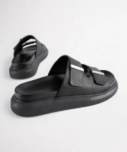 Tony Bianco Maja Black Como 4cm Sandals Shoes