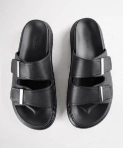 Tony Bianco Maja Black Como 4cm Sandals Shoes