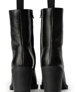 Tony Bianco Shoes Major Black Como 7.5cm Ankle Boots