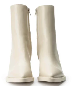 Tony Bianco Shoes Major Vanilla Capretto 7.5cm Ankle Boots