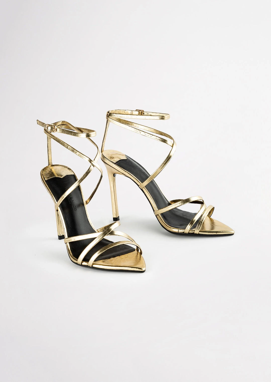 Tony Bianco Marcy Gold Foil 10.5cm Heels 5 Tony Bianco Marcy Gold Foil 10.5cm Heels