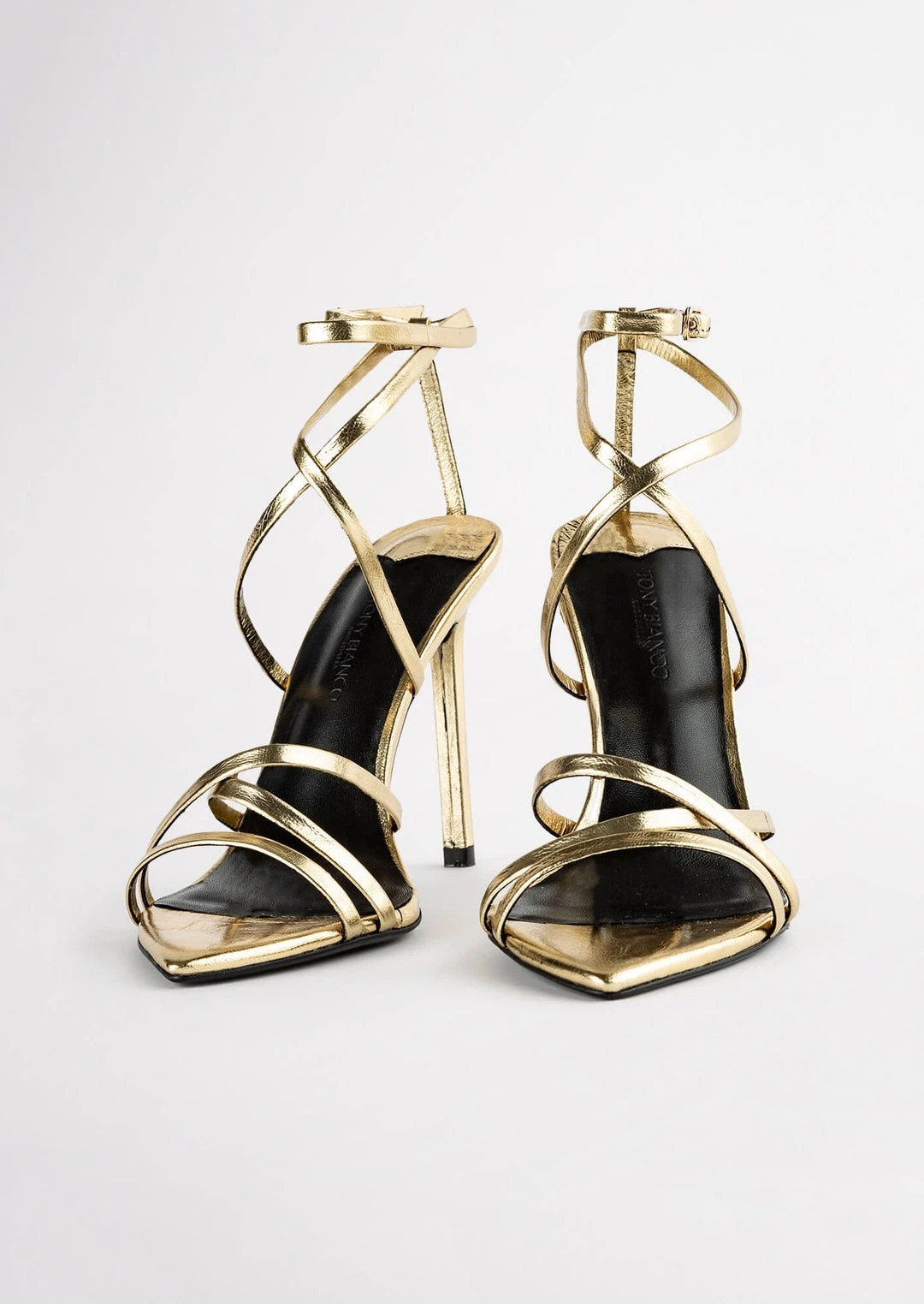 Tony Bianco Marcy Gold Foil 10.5cm Heels 7 Tony Bianco Marcy Gold Foil 10.5cm Heels