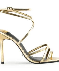 Tony Bianco Marcy Gold Foil 10.5cm Heels