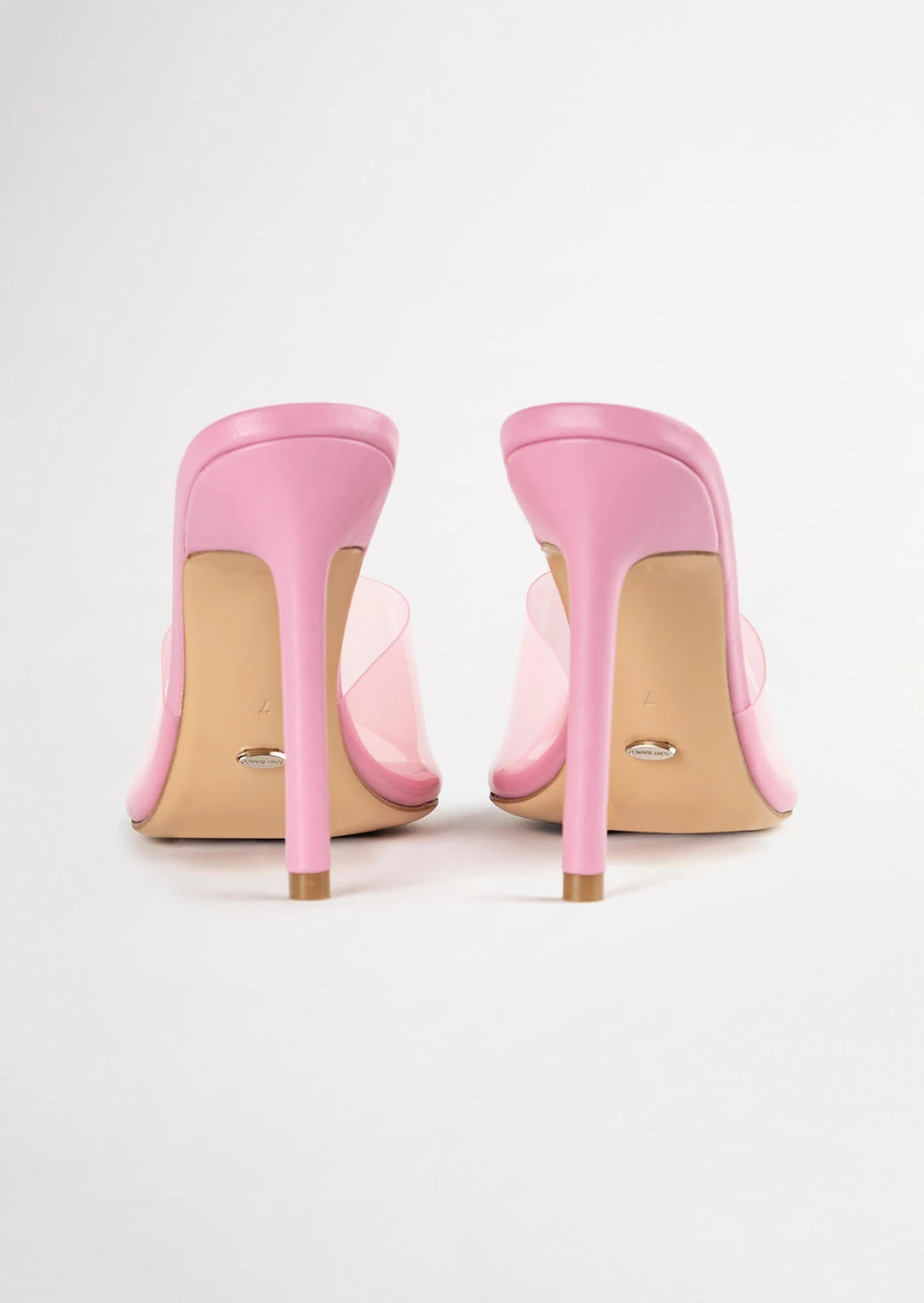 Tony Bianco Shoes Marley Musk Vinylite/Musk Nappa 10.5cm Heels 10 Tony Bianco Shoes Marley Musk Vinylite/Musk Nappa 10.5cm Heels