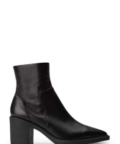 Tony Bianco Mason Black Venice 7.5cm Ankle Boots