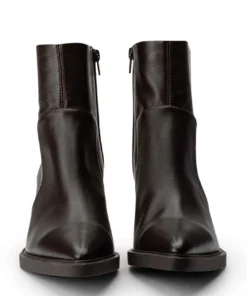Tony Bianco Mason Chocolate Nappa 7.5cm Ankle Boots