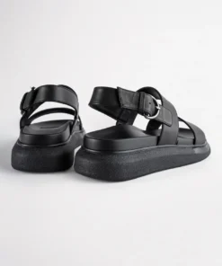Tony Bianco Match Black Como 4cm Sandals