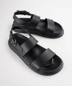 Tony Bianco Match Black Como 4cm Sandals