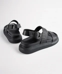 Tony Bianco Match Black Como 4cm Sandals