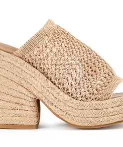 Tony Bianco Matrix Skin Waffle 11.5cm Wedges Shoes