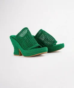 Tony Bianco Matrix Jade Waffle 11.5cm Wedges