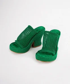 Tony Bianco Matrix Jade Waffle 11.5cm Wedges