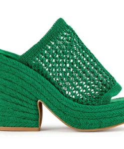 Tony Bianco Matrix Jade Waffle 11.5cm Wedges