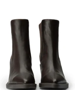 Tony Bianco Matteo Chocolate Nappa 7.5cm Ankle Boots