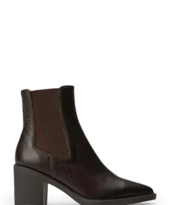 Tony Bianco Matteo Chocolate Nappa 7.5cm Ankle Boots