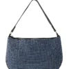Tony Bianco New Arrivals Mccoy Blue Crystal Mini Handbags
