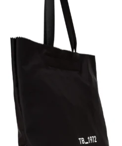 Tony Bianco Miami Black Nylon Tote Bag