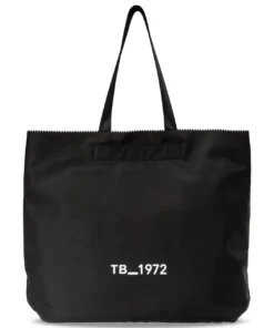 Tony Bianco Miami Black Nylon Tote Bag