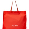 Tony Bianco Accessories Miami Red Nylon Tote Bag