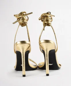 Tony Bianco Millie Gold Foil 10.5cm Heels Best Sellers