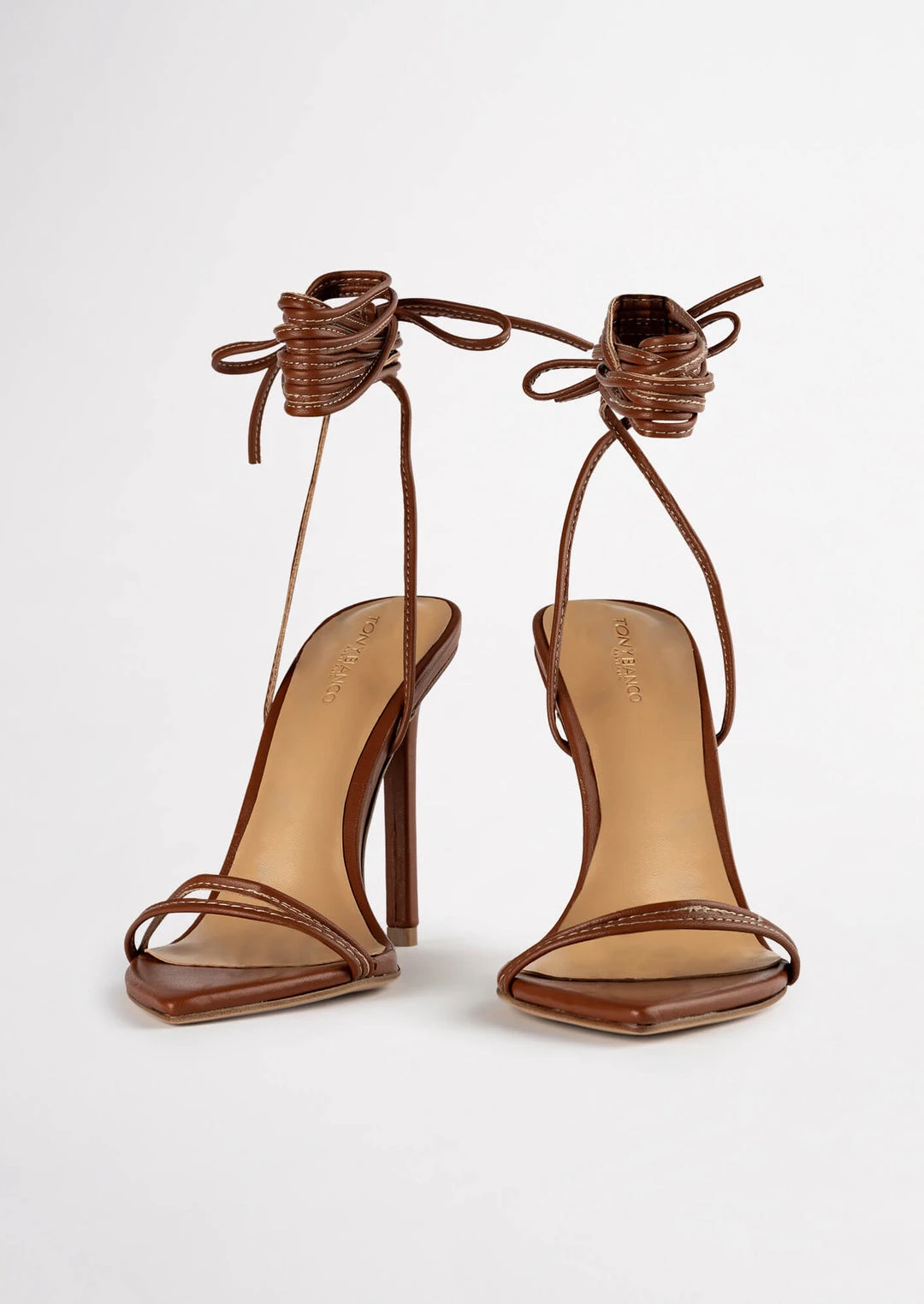 Tony Bianco Millie Rust Nappa 10.5cm Heels Shoes 8 Tony Bianco Millie Rust Nappa 10.5cm Heels Shoes