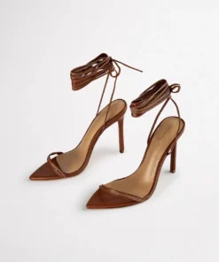 Tony Bianco Millie Rust Nappa 10.5cm Heels Shoes 17 Tony Bianco Millie Rust Nappa 10.5cm Heels Shoes
