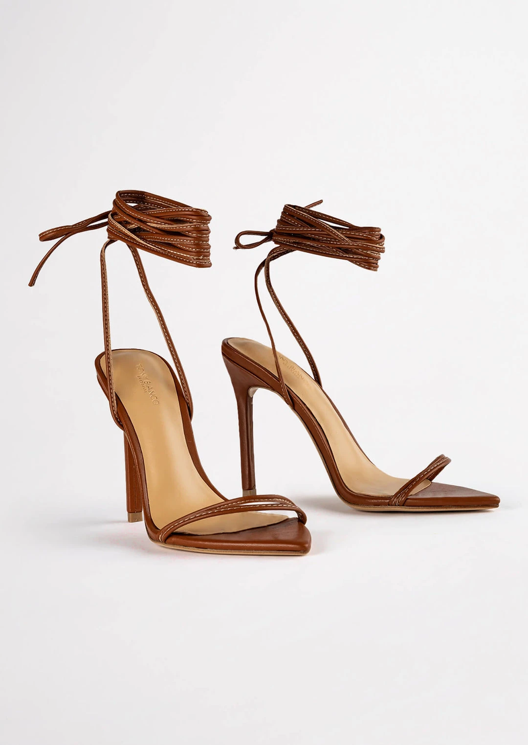 Tony Bianco Millie Rust Nappa 10.5cm Heels Shoes 5 Tony Bianco Millie Rust Nappa 10.5cm Heels Shoes