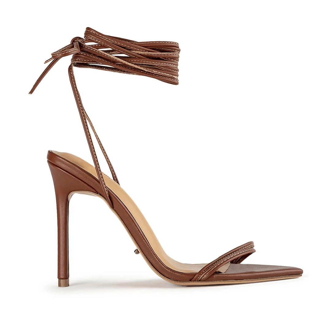 Tony Bianco Millie Rust Nappa 10.5cm Heels Shoes 3 Tony Bianco Millie Rust Nappa 10.5cm Heels Shoes