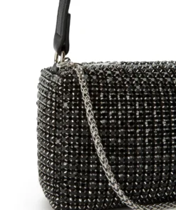Tony Bianco Moma Black Crystal Mini Handbags New Arrivals