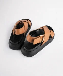Tony Bianco Mya Tan Como 4cm Sandals Shoes