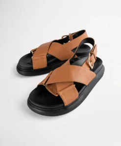 Tony Bianco Mya Tan Como 4cm Sandals Shoes