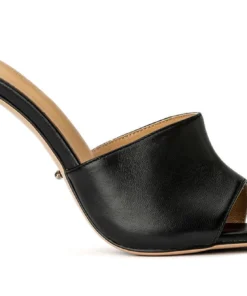 Tony Bianco Mylo Black Nappa 10.5cm Heels Back In Stock